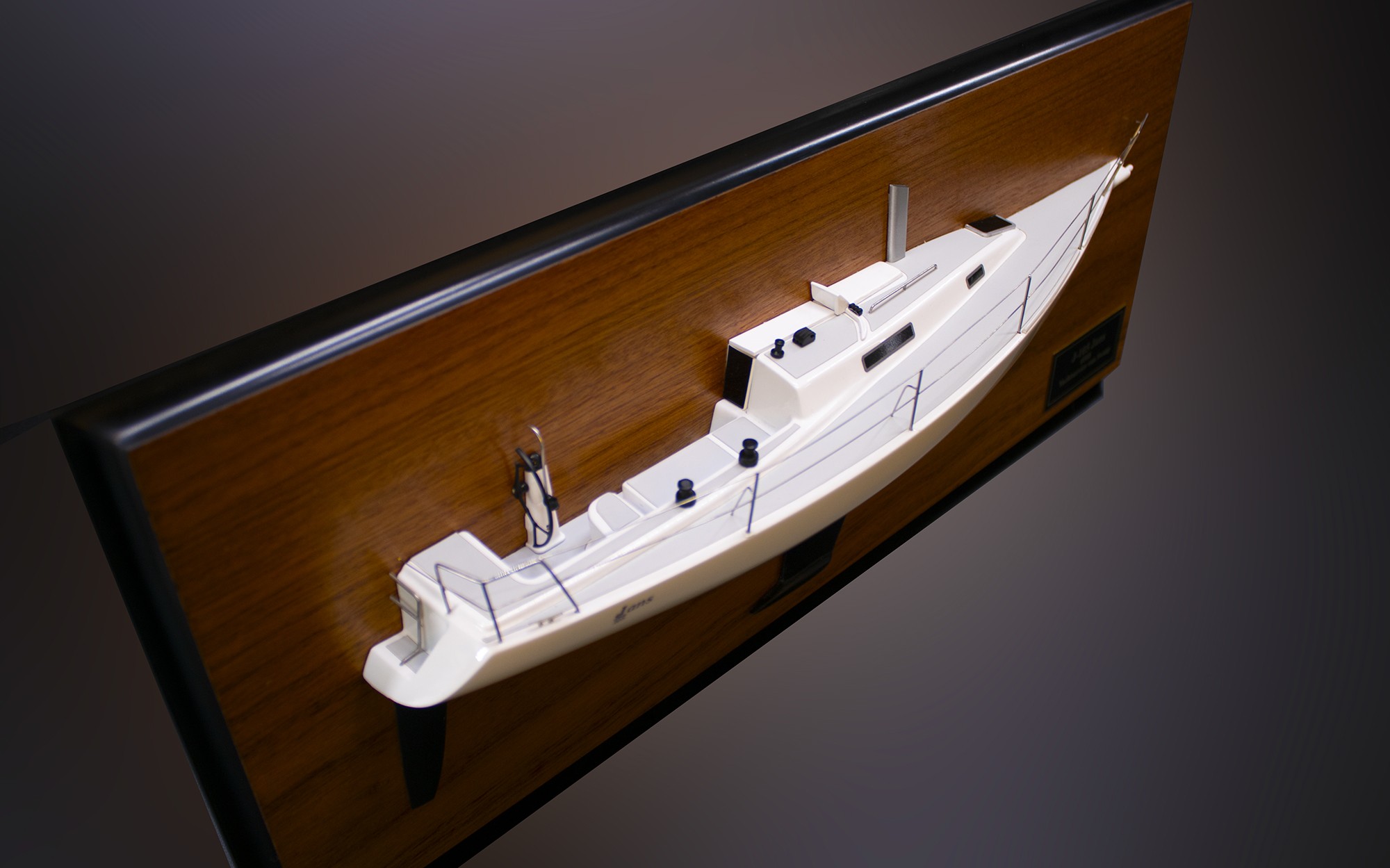 J105 exquisite custom half model with deck details