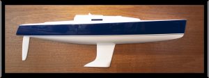 J-124 JBoats exquisite custom half model