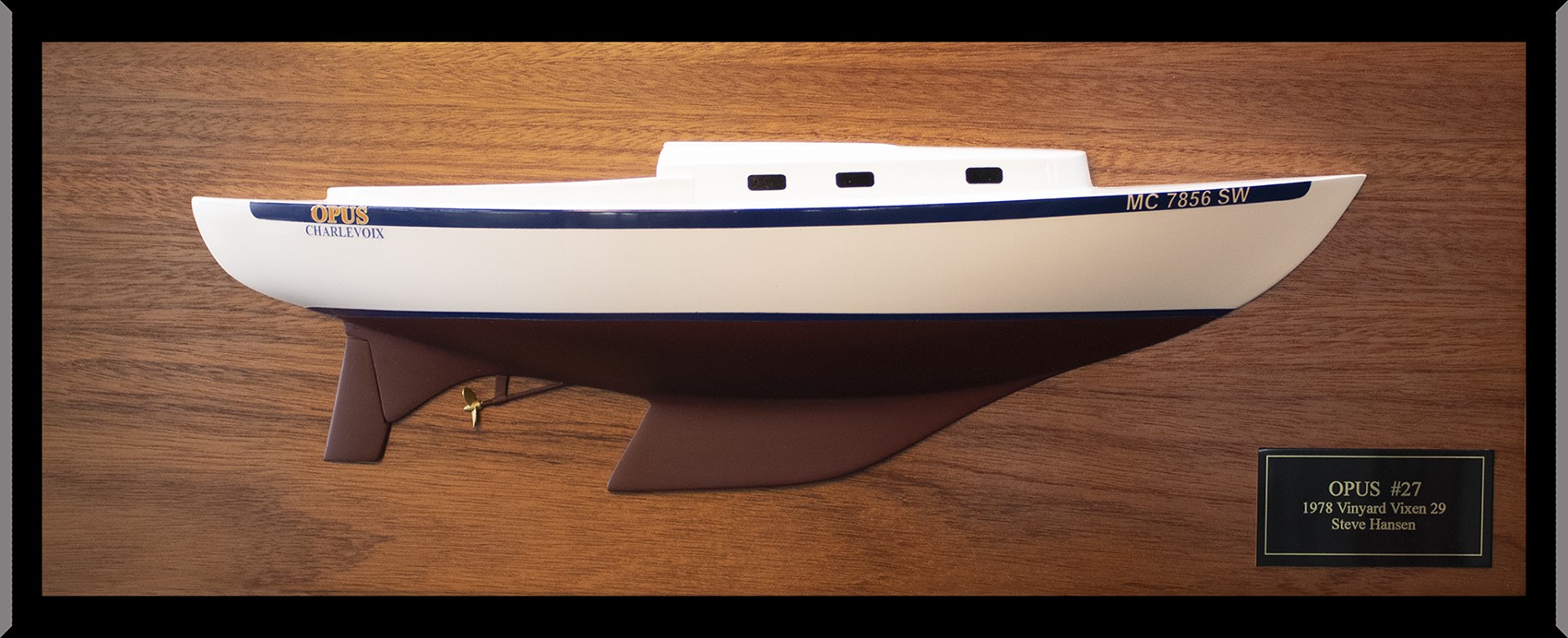 Vineyard Vixen 29 half model