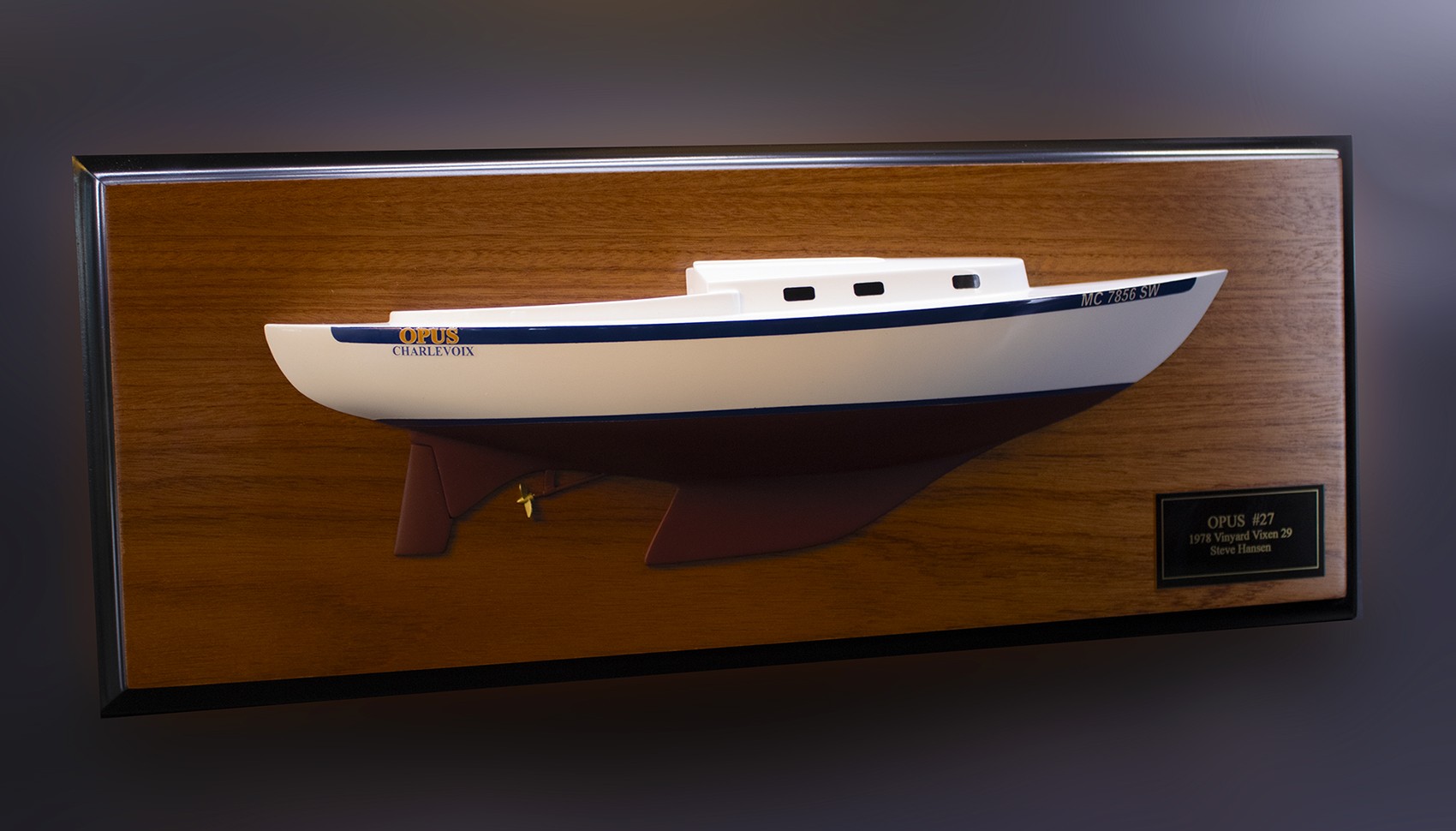 Vineyard Vixen 29 half model