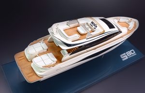 Princess Yacht S80 phenomenal desk model