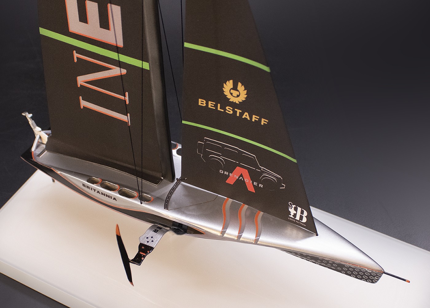 AC 75 INEOS TEAM UK 2024 desk model MN-A-202