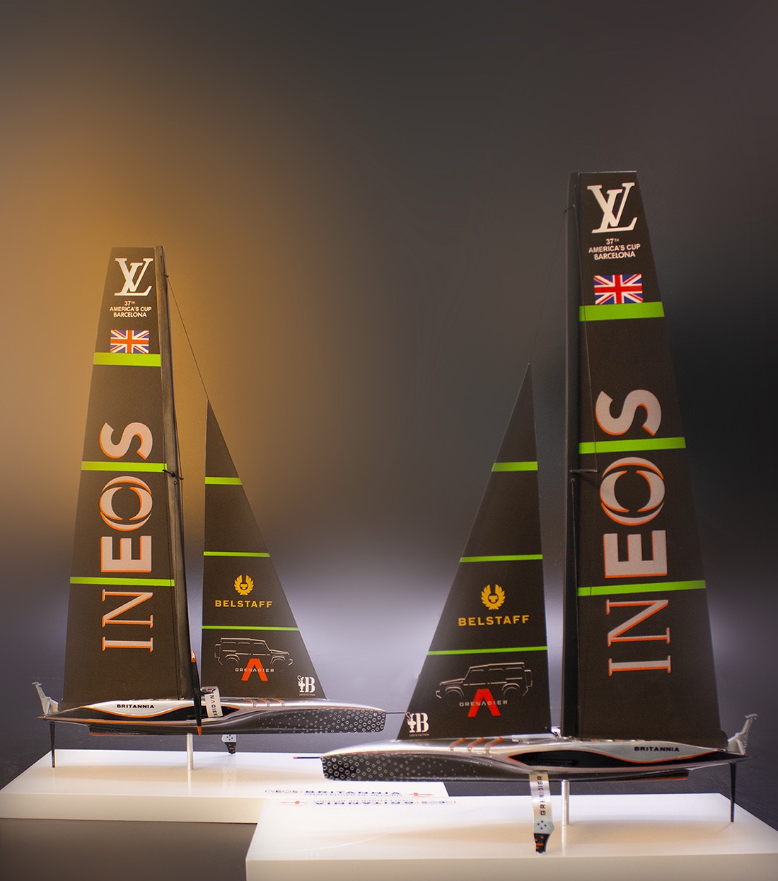 AC 75 INEOS TEAM UK 2024 desk model MN-A-202