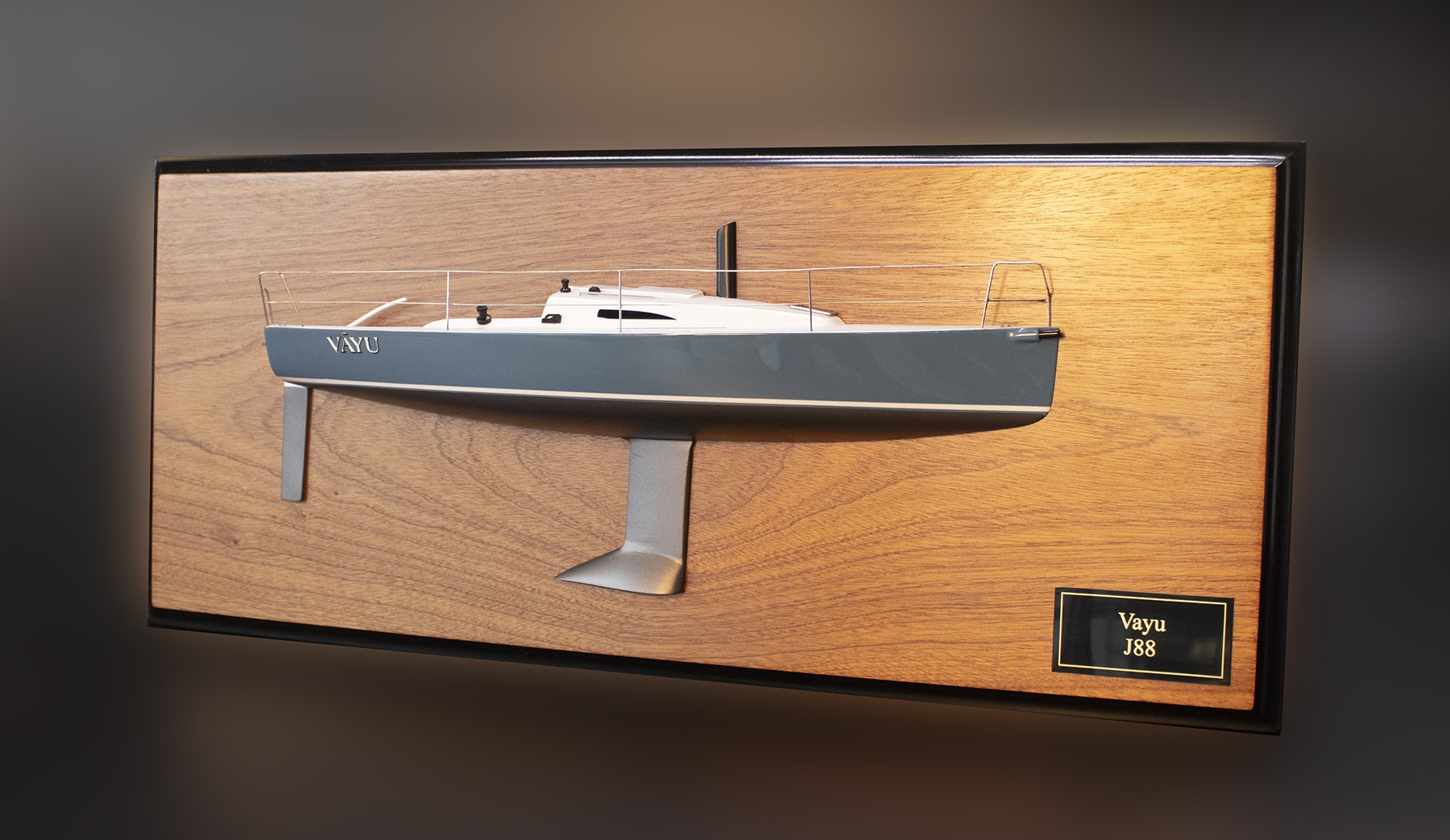 J-88 exquisite custom half model with deck details