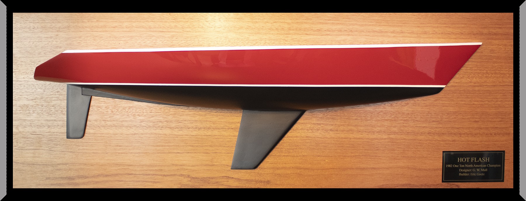 One ton sloop 37,46' custom half hull