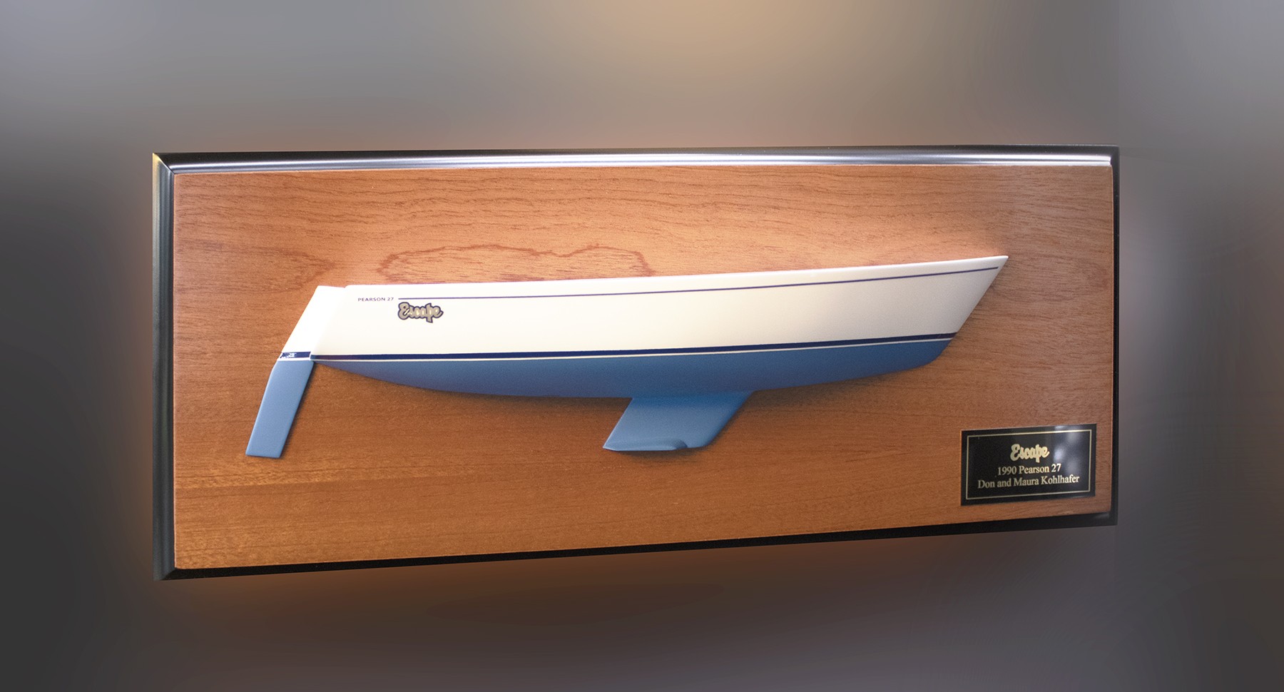 Pearson 27 flush deck half hull