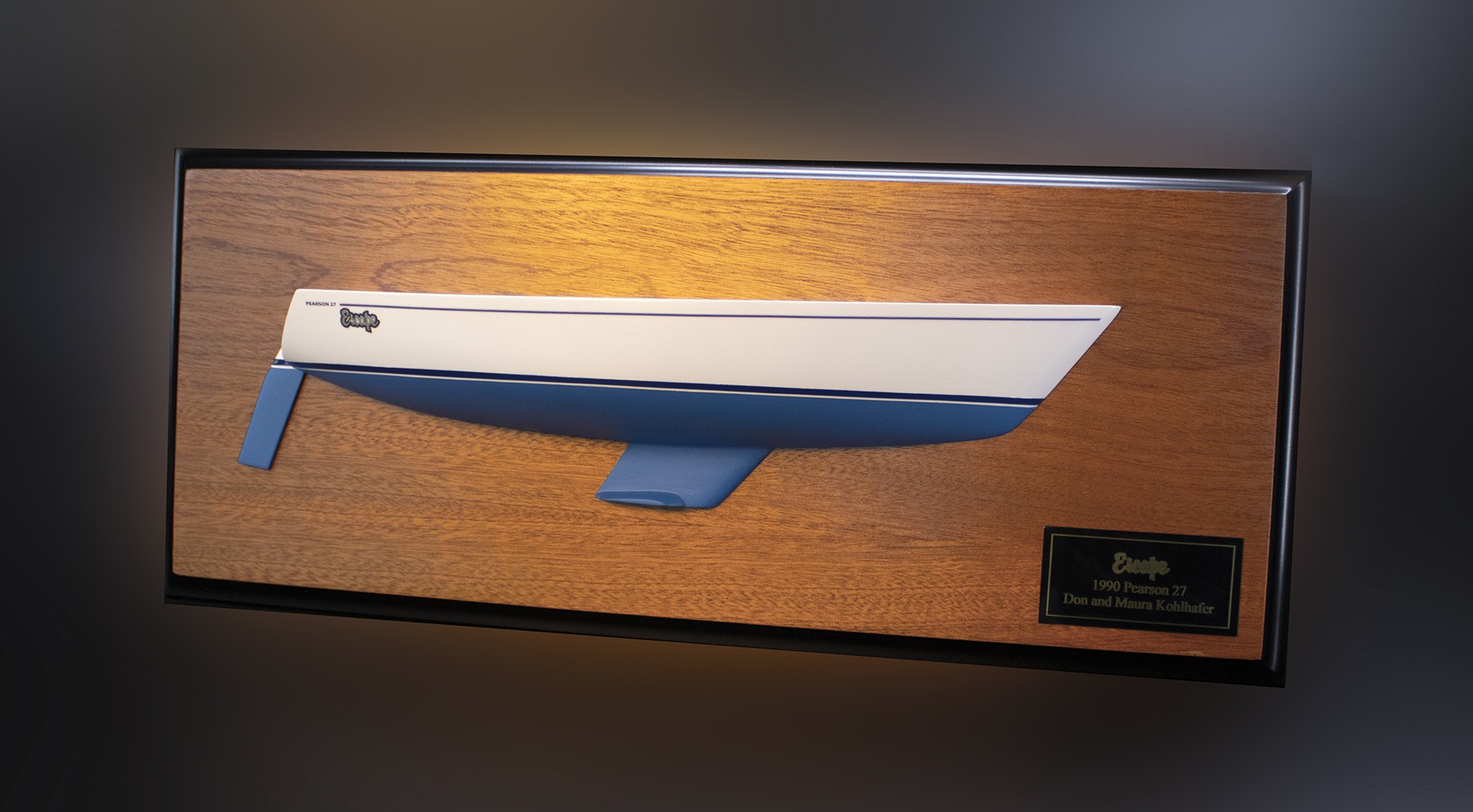 Pearson 27 flush deck half hull