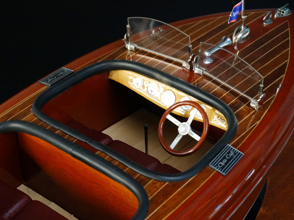 Motor Boats - Chris Craft - Chris Craft Barrel Back 1940 - Abordage